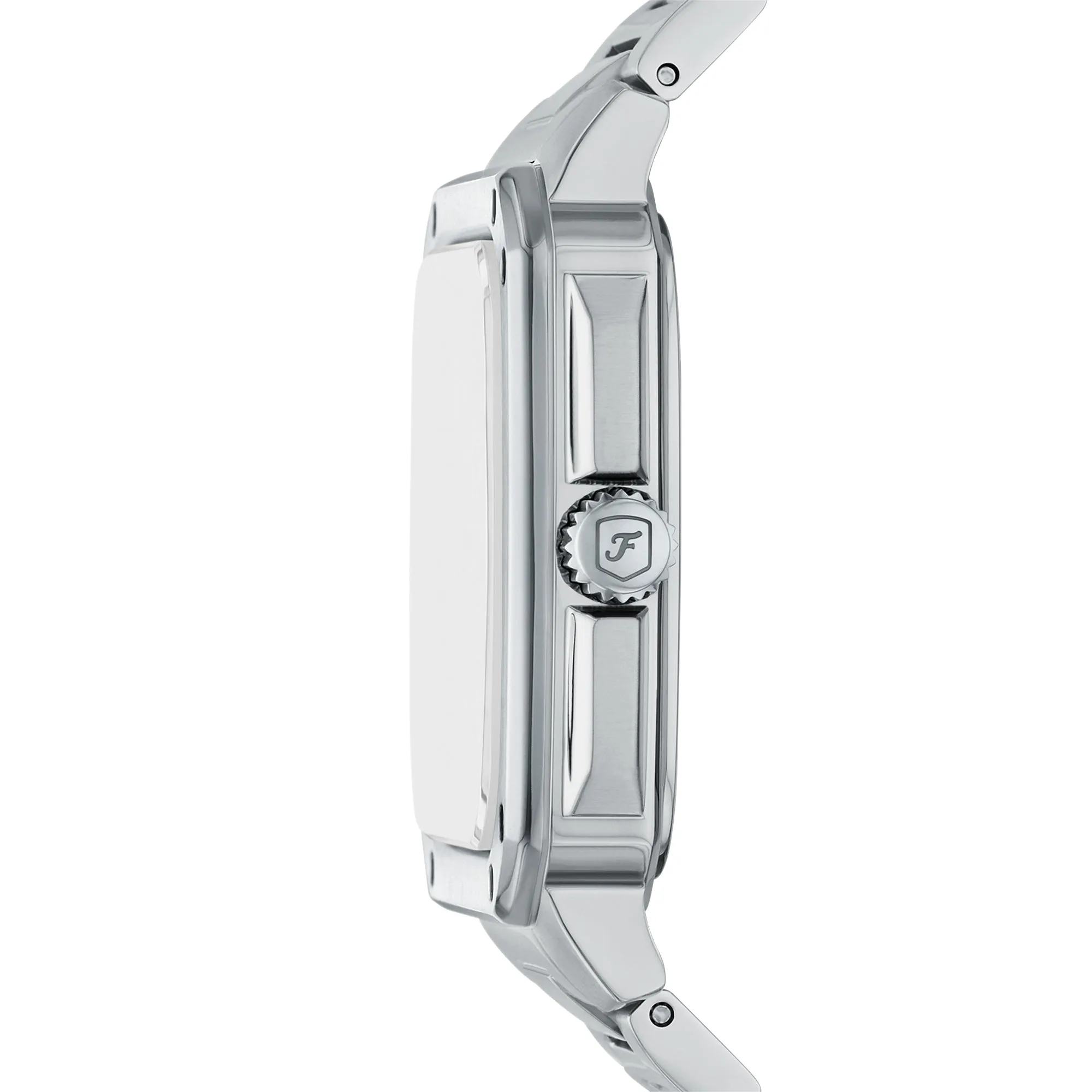 Crosby Three-Hand Date Stainless Steel Watch