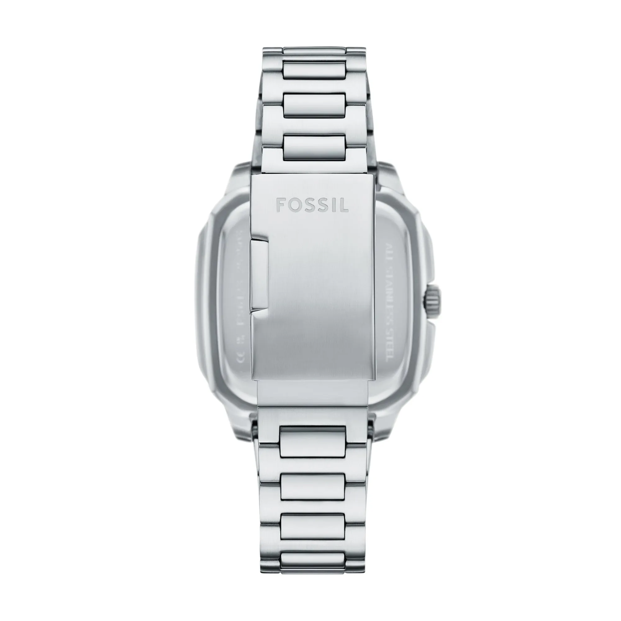 Crosby Three-Hand Date Stainless Steel Watch