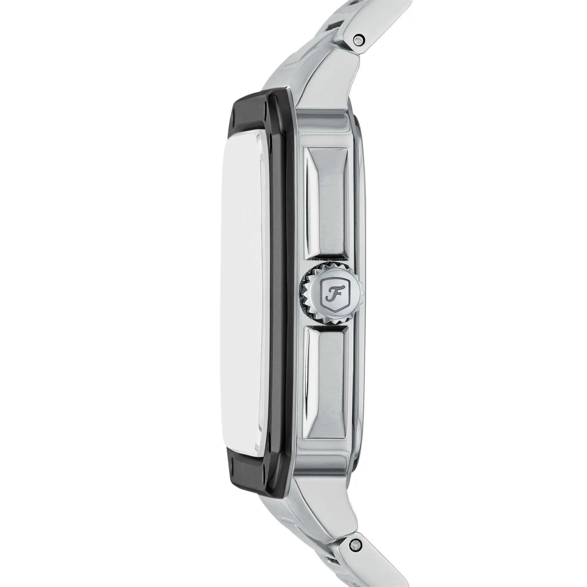 Crosby Three-Hand Date Stainless Steel Watch
