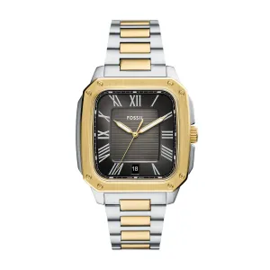 Crosby Three-Hand Date Two-Tone Stainless Steel Watch
