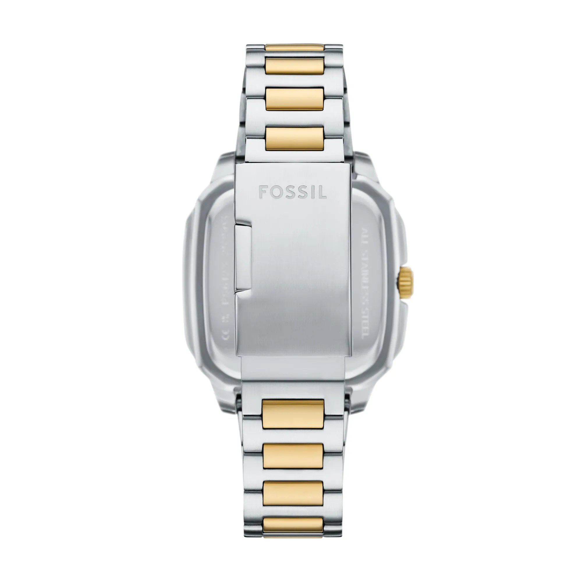 Crosby Three-Hand Date Two-Tone Stainless Steel Watch