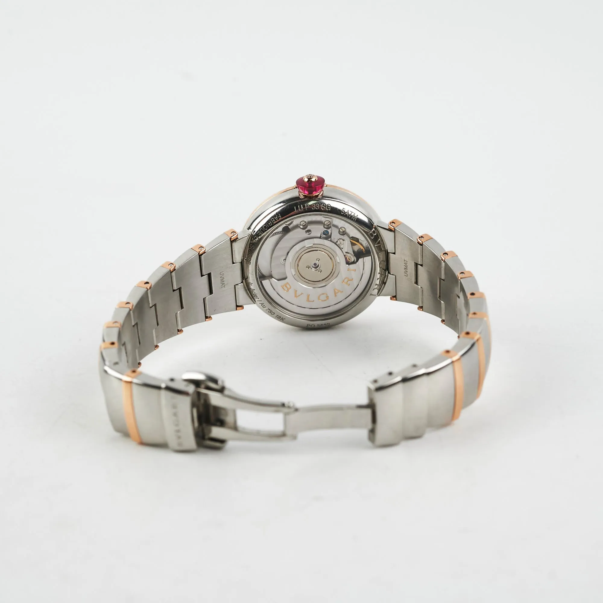 Deal of The Week - Bvlgari Lucea Rose Gold Diamond MOP Dial Watch