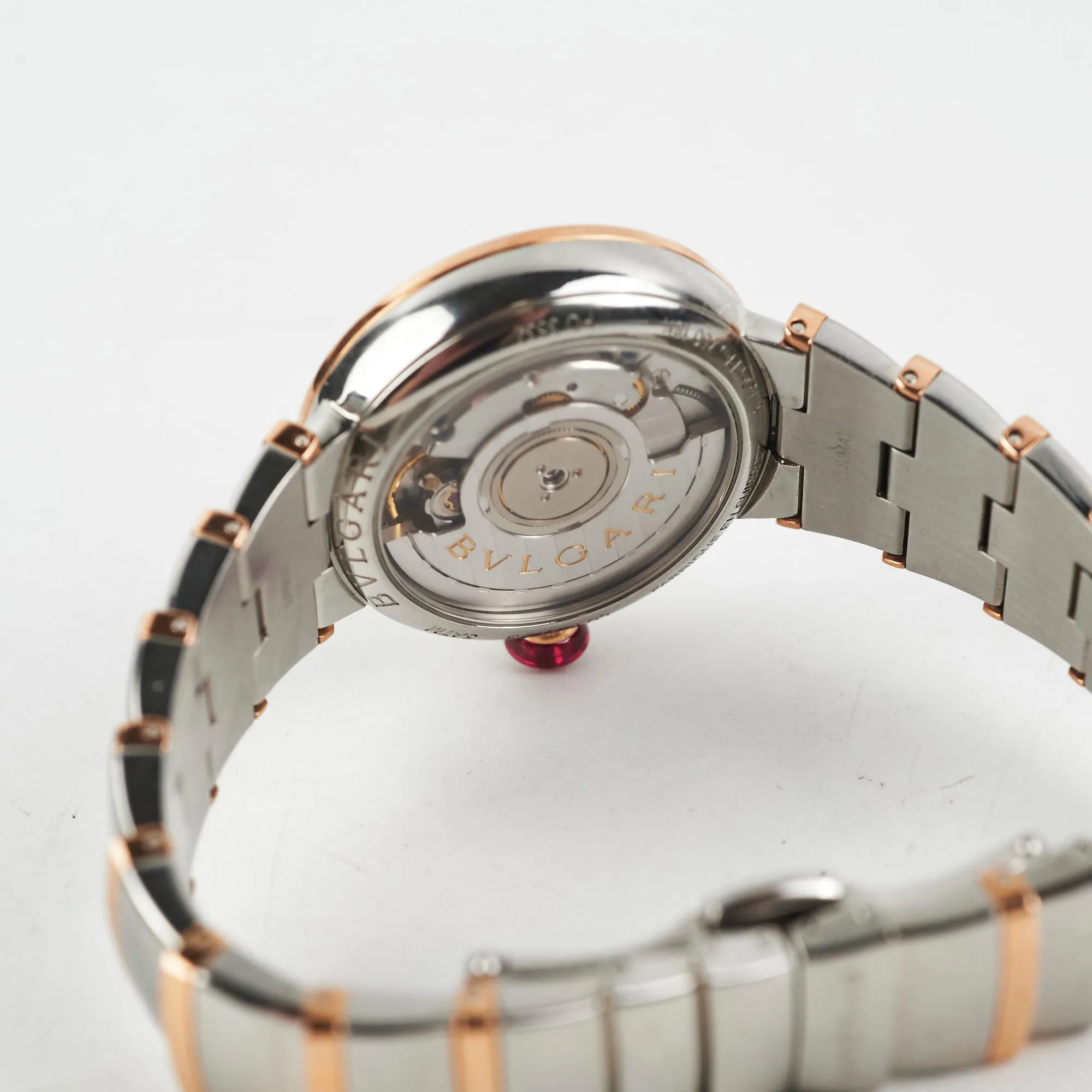 Deal of The Week - Bvlgari Lucea Rose Gold Diamond MOP Dial Watch