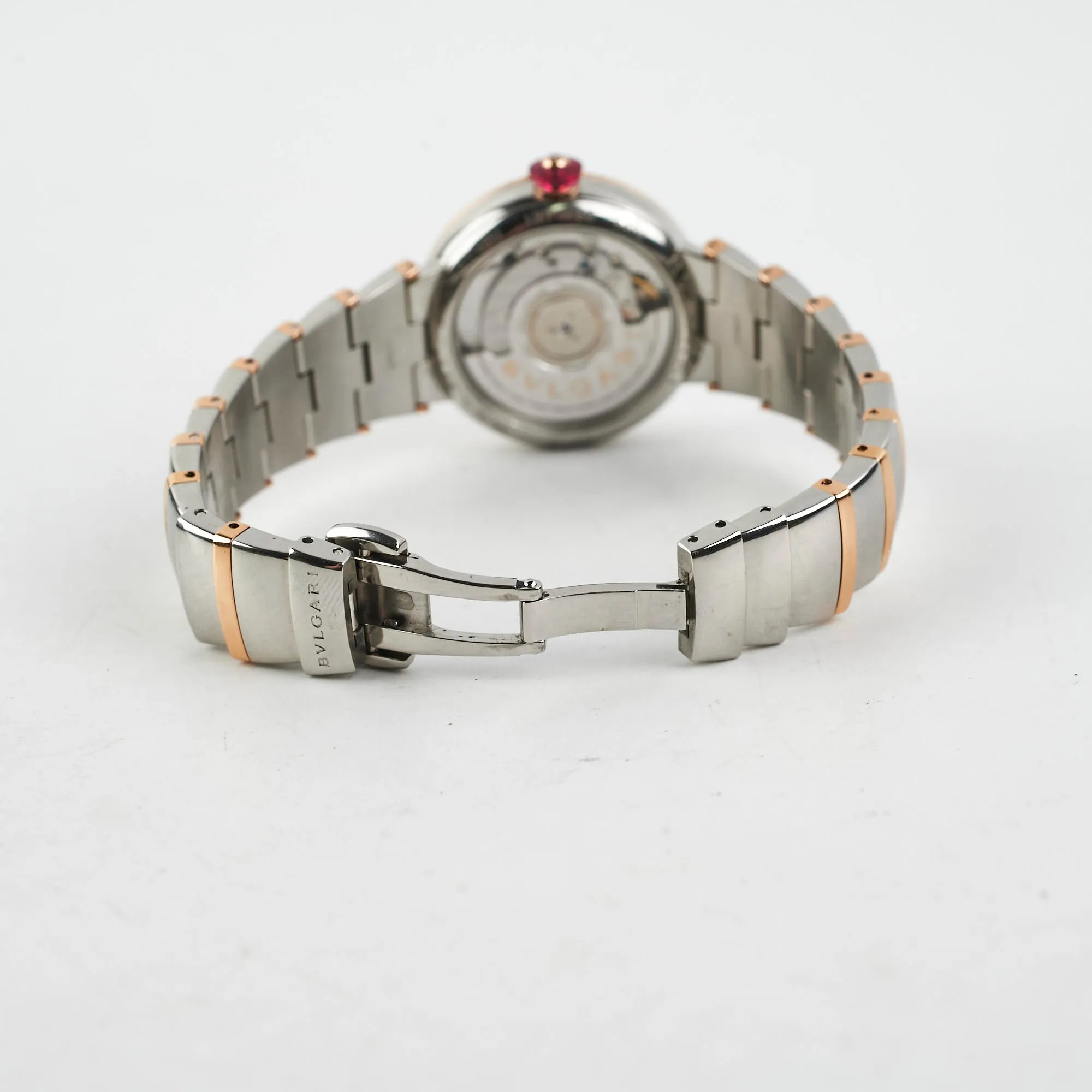 Deal of The Week - Bvlgari Lucea Rose Gold Diamond MOP Dial Watch