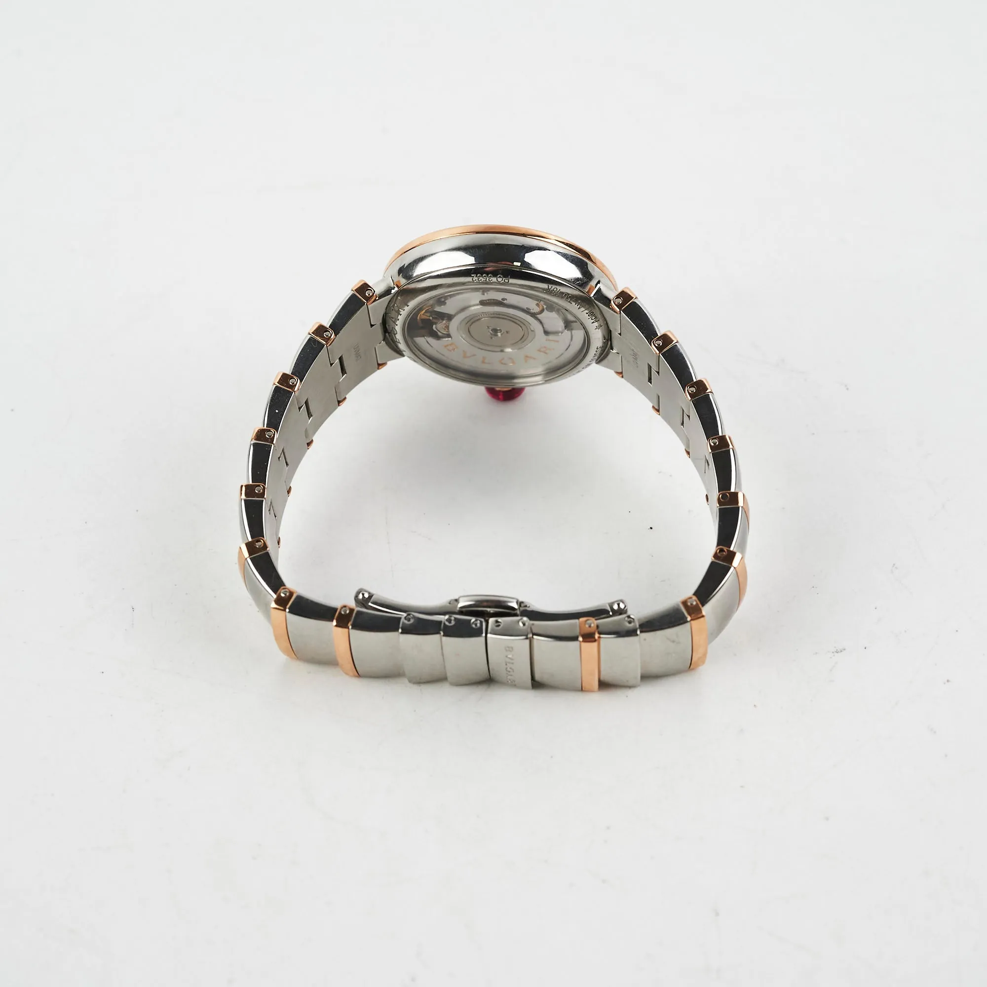 Deal of The Week - Bvlgari Lucea Rose Gold Diamond MOP Dial Watch