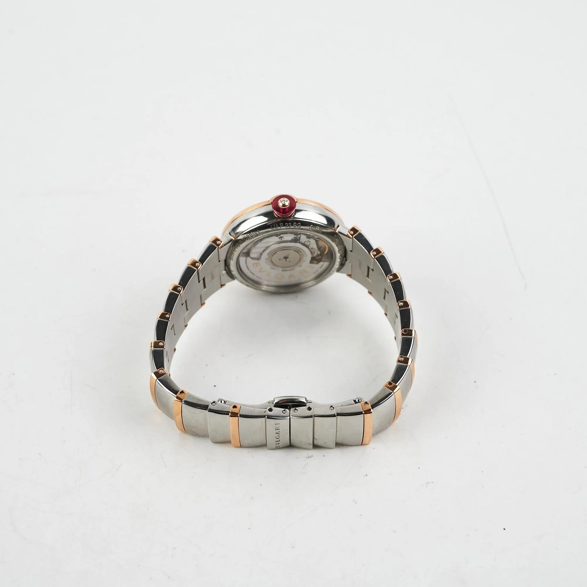 Deal of The Week - Bvlgari Lucea Rose Gold Diamond MOP Dial Watch