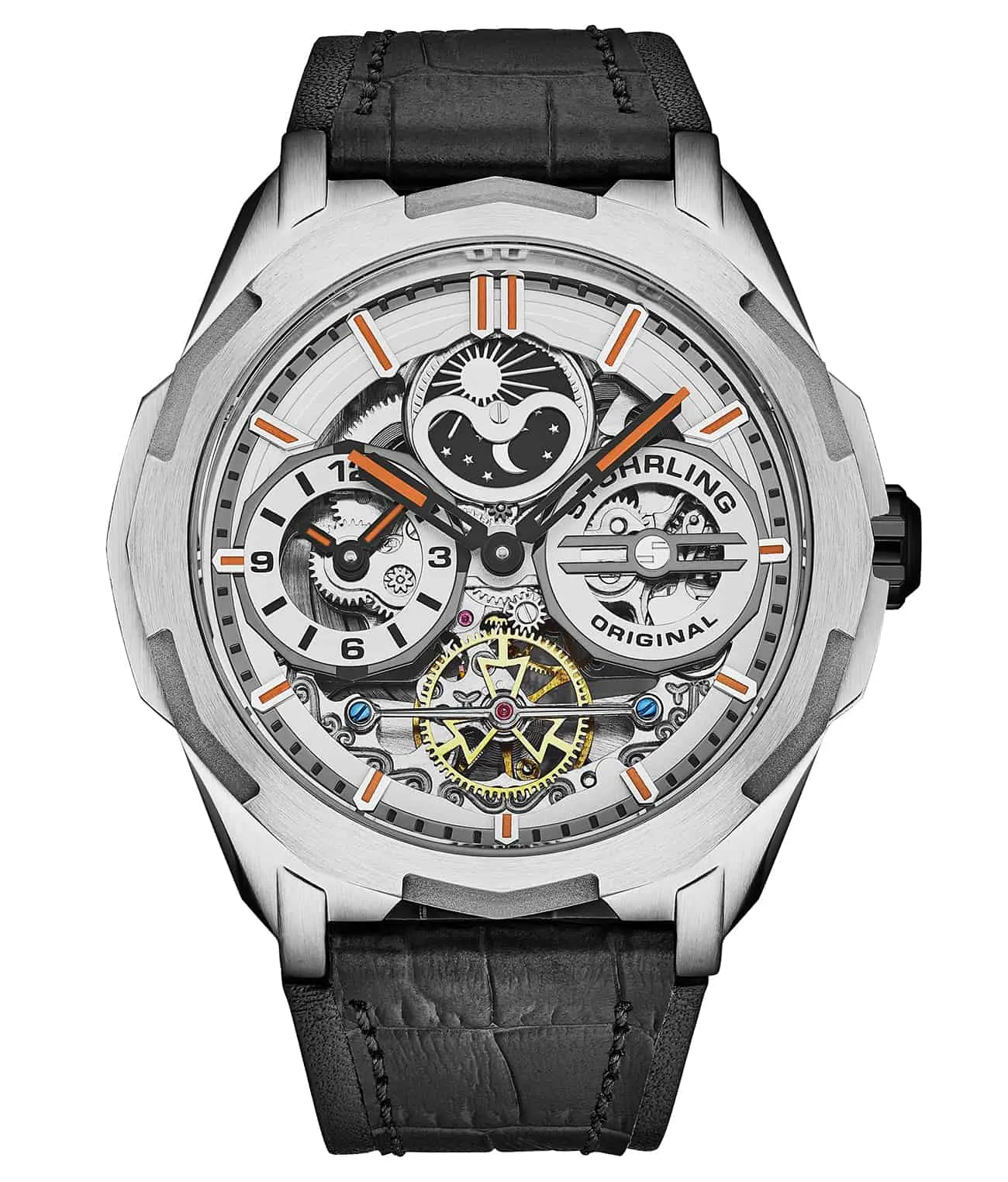 Dual Time Automatic Navigator 54mm Skeleton