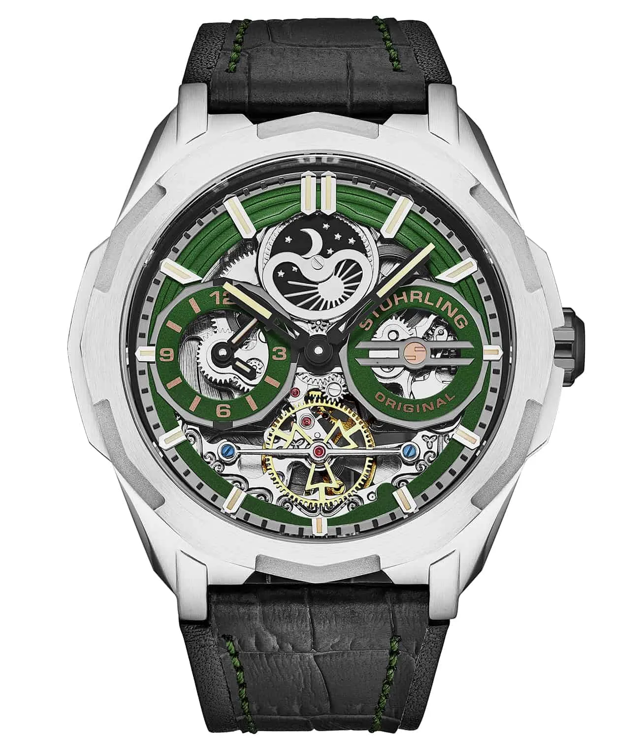 Dual Time Automatic Navigator 54mm Skeleton