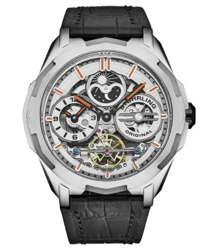 Dual Time Automatic Navigator 54mm Skeleton