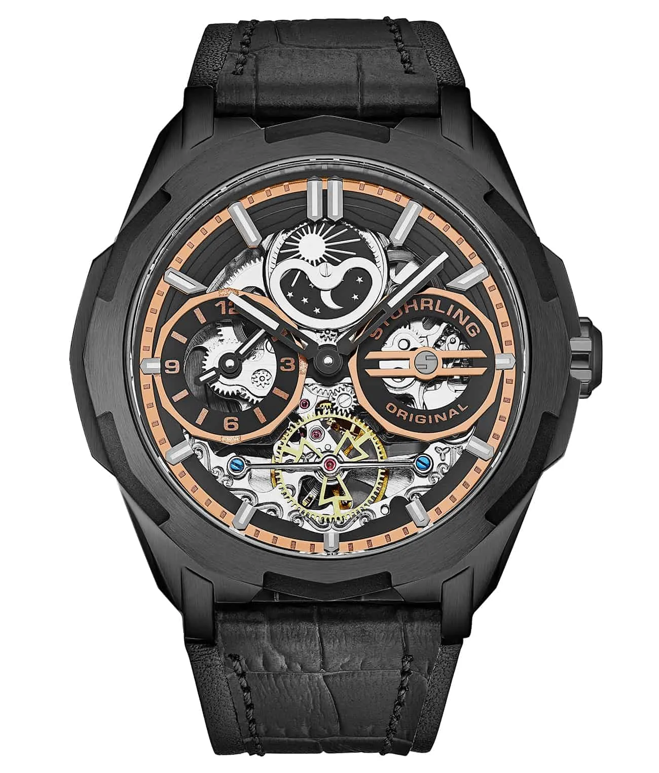 Dual Time Automatic Navigator 54mm Skeleton