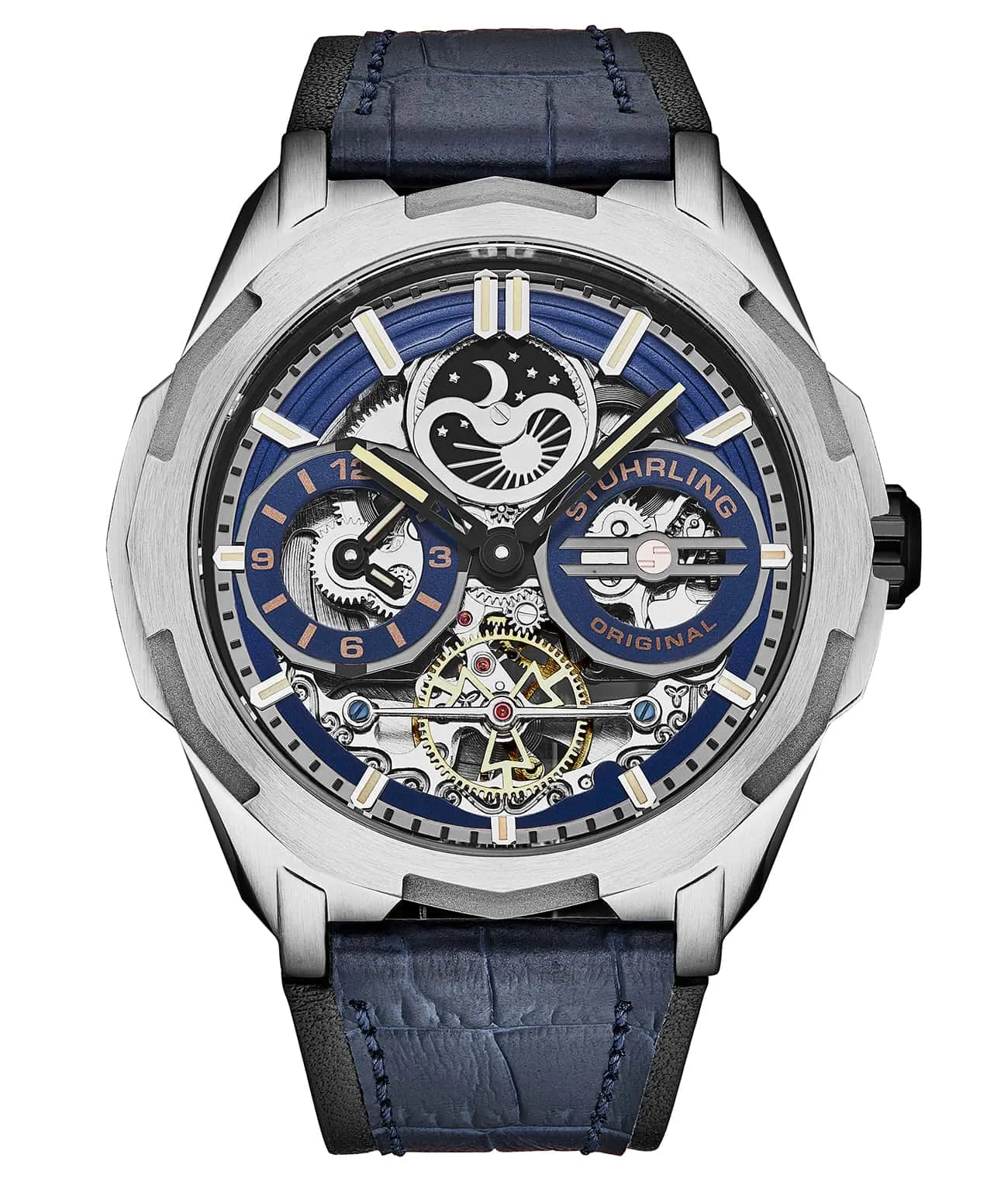 Dual Time Automatic Navigator 54mm Skeleton