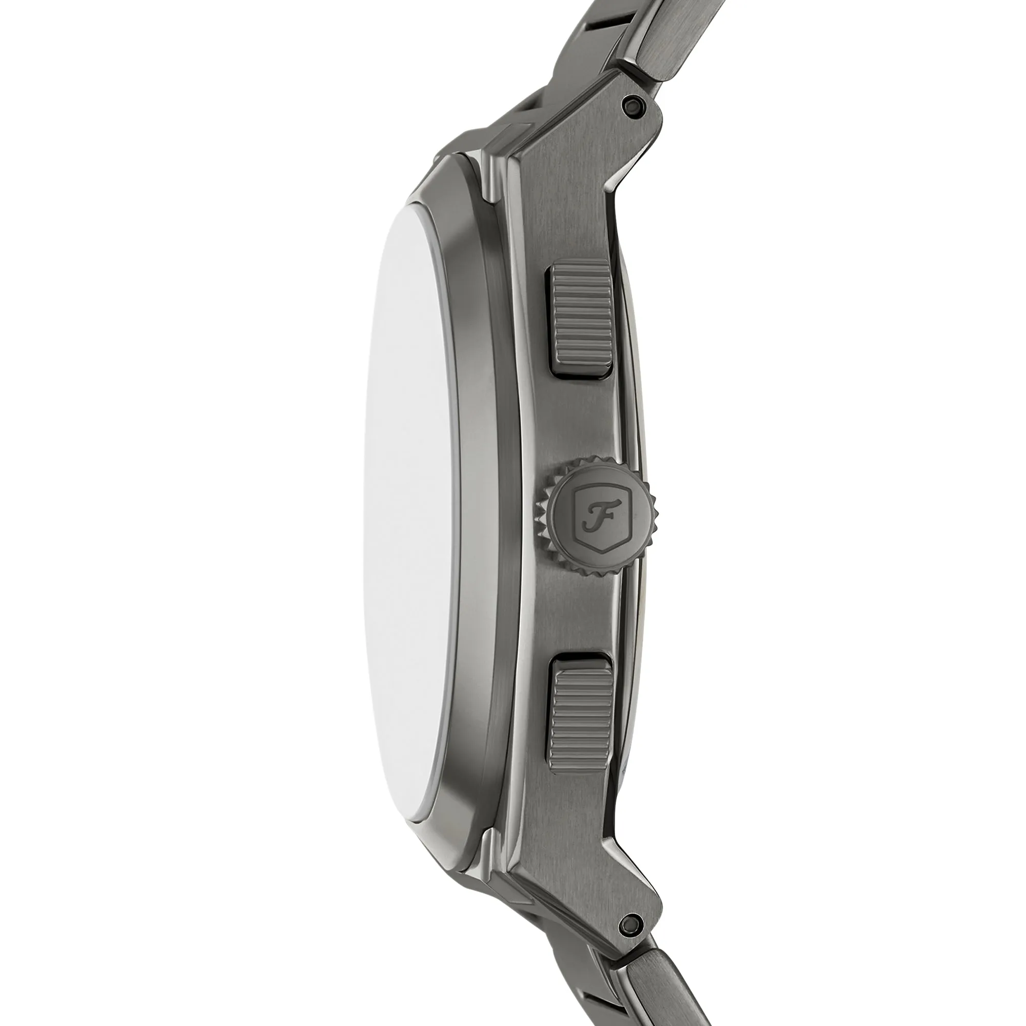 Everett Chronograph Smoke Stainless Steel Watch