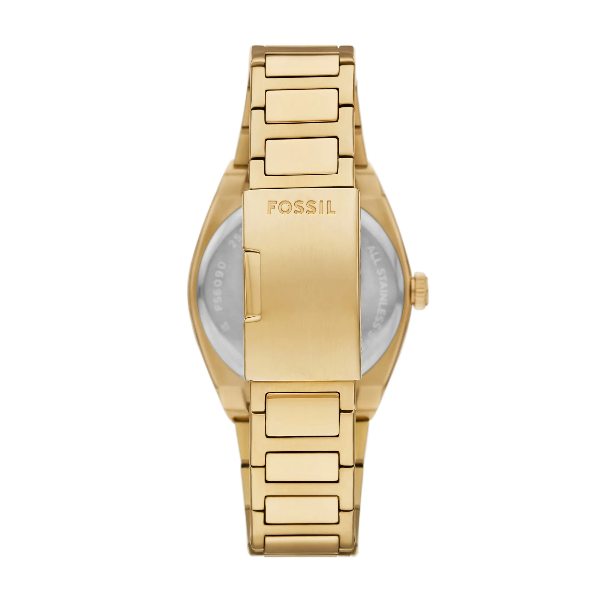 Everett Three-Hand Date Gold-Tone Stainless Steel Watch