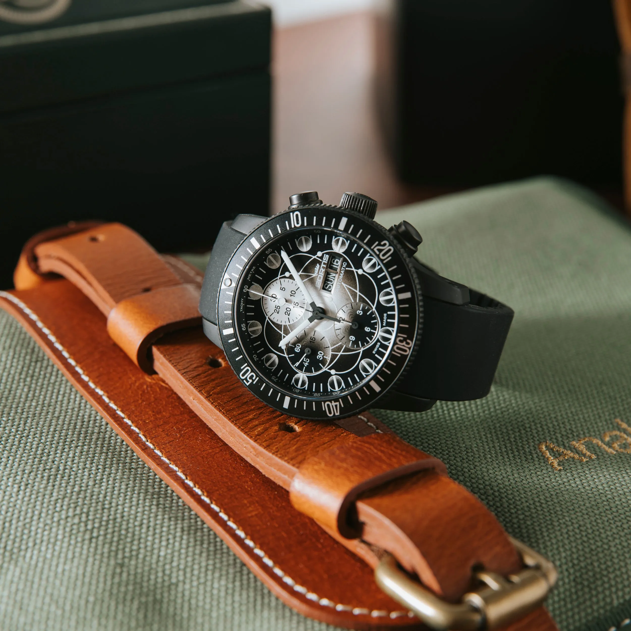 Fortis B-42 Cosmonauts Limited Art Edition Planet by Gerd Winner