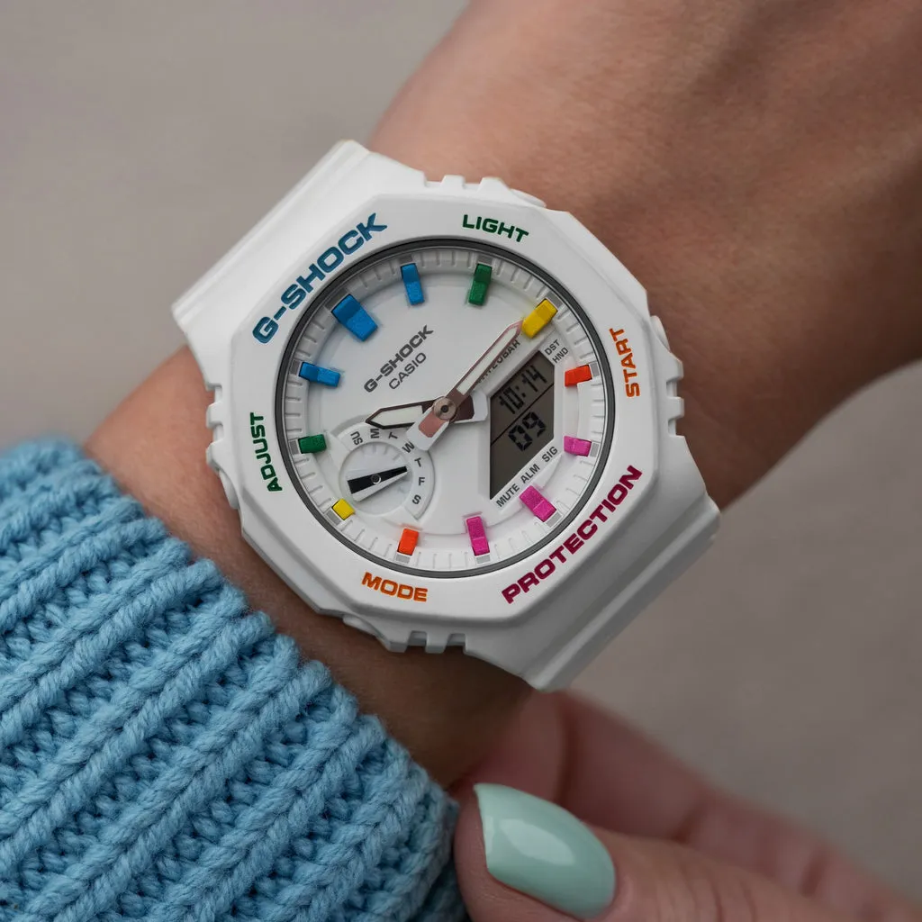 G-Shock CasiOak Mini Polar Rainbow