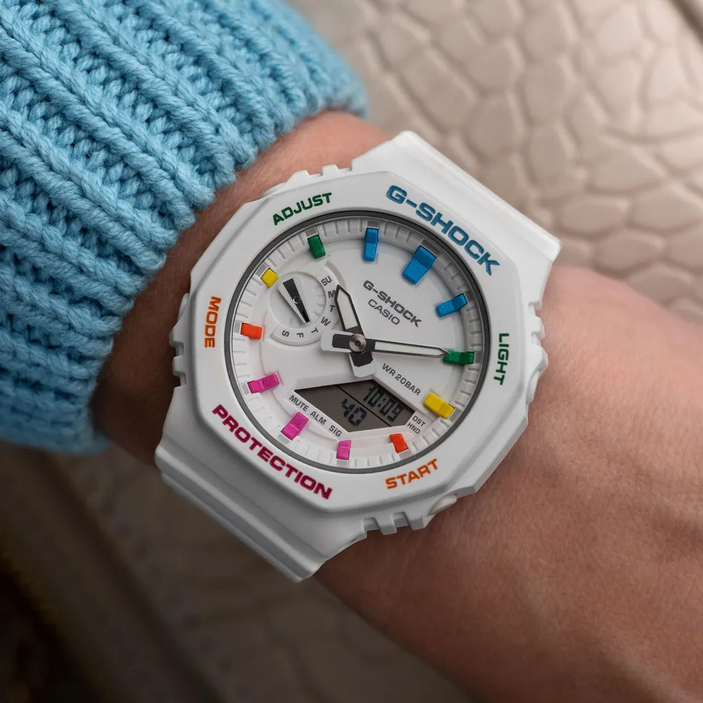 G-Shock CasiOak Mini Polar Rainbow