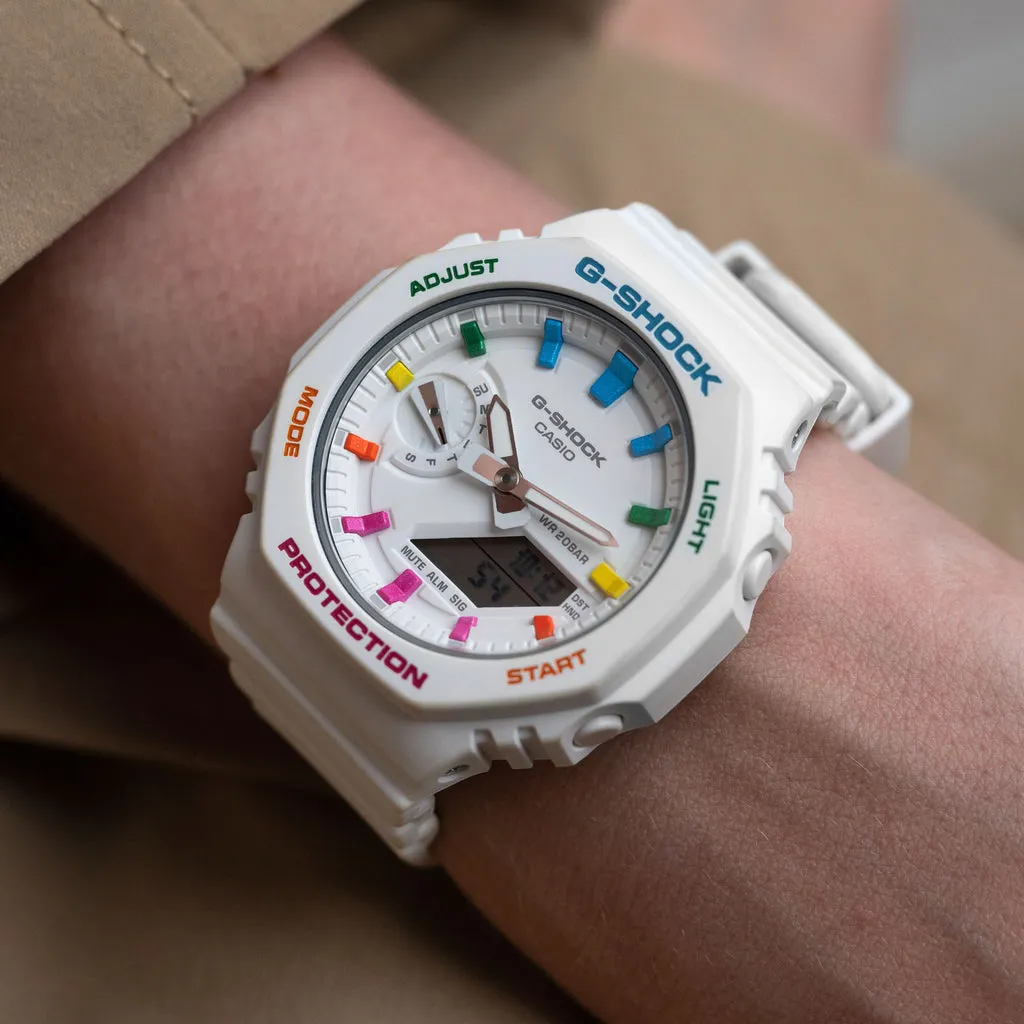 G-Shock CasiOak Mini Polar Rainbow