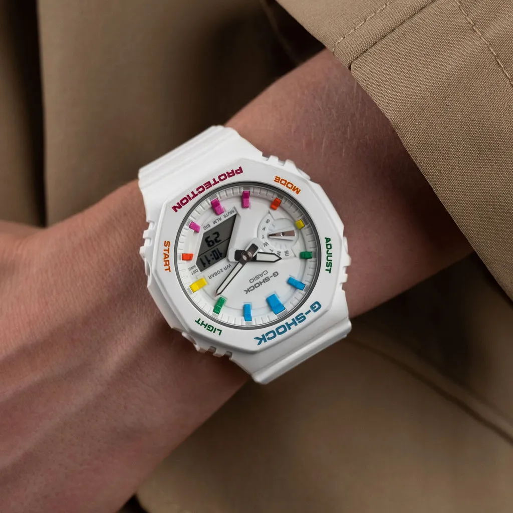 G-Shock CasiOak Mini Polar Rainbow