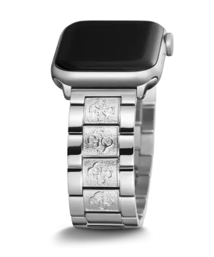 GUESS Logo Stainless Steel Band for Apple 38-40 mm Watch