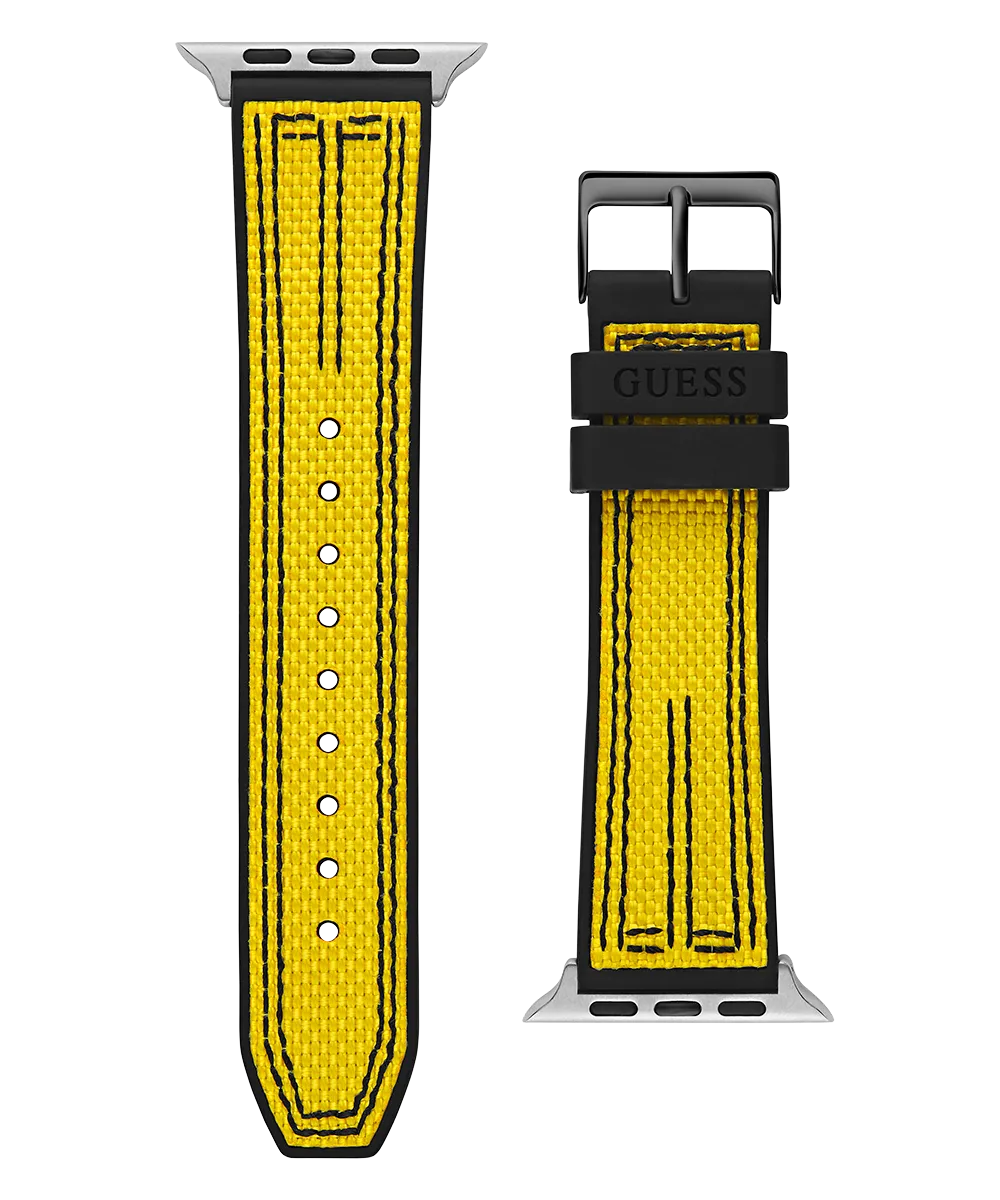 GUESS Nylon on Silicone Band for Apple 42-44 mm Watch