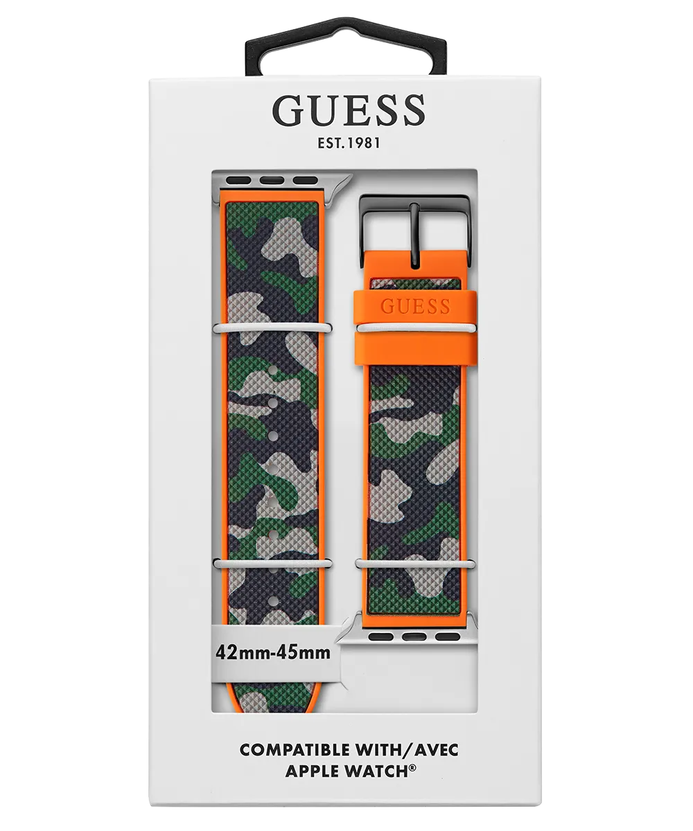 GUESS Silicone FLEX Band for Apple 42-44 mm Watch