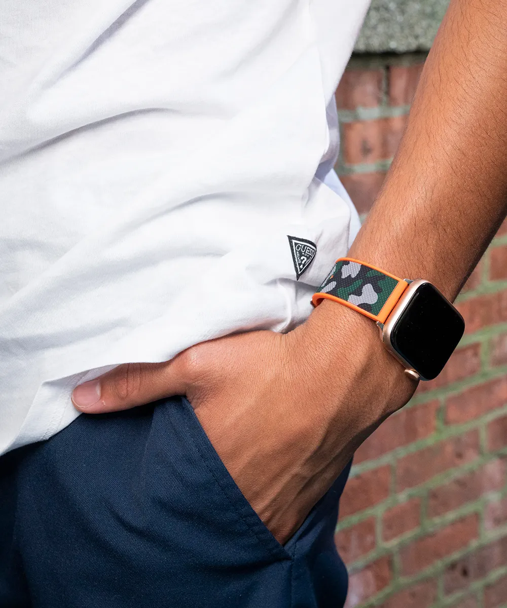 GUESS Silicone FLEX Band for Apple 42-44 mm Watch