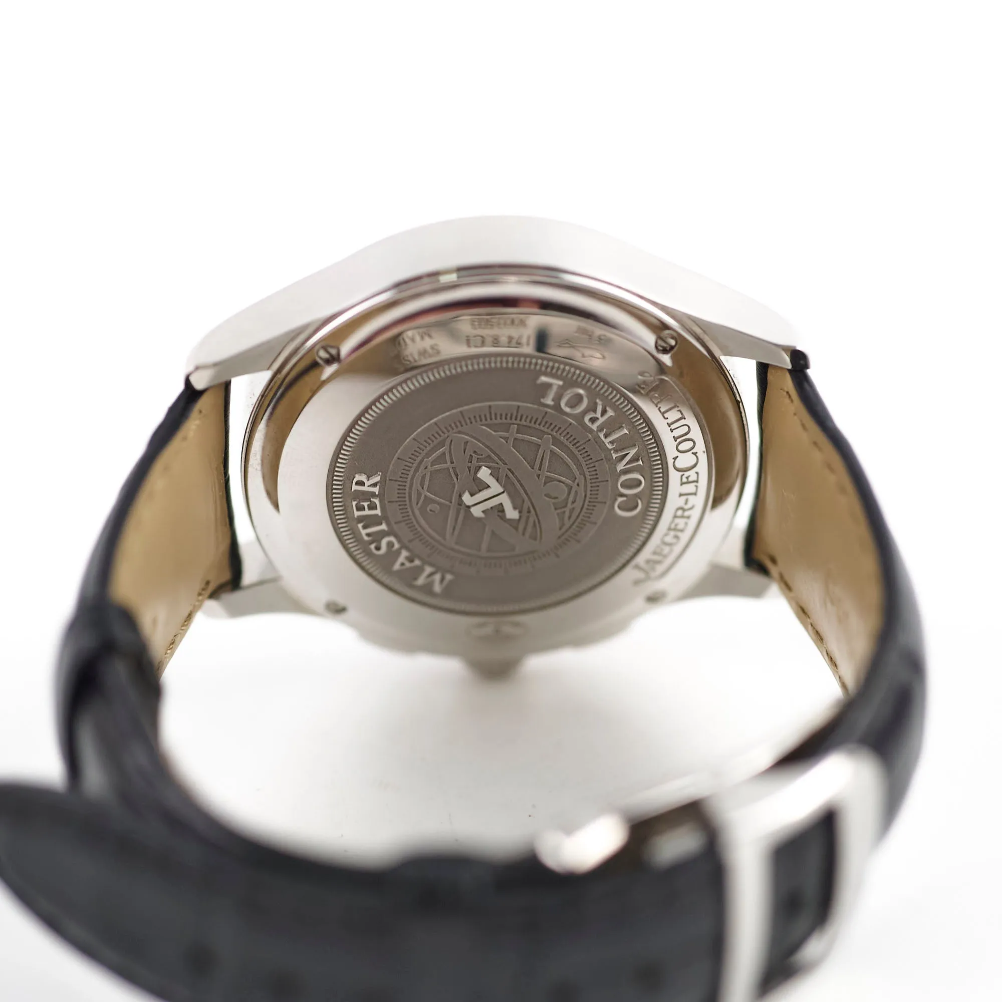 Jaegar LeCoultre Master Chronograph Q153842040mm Stainless Steel Watch
