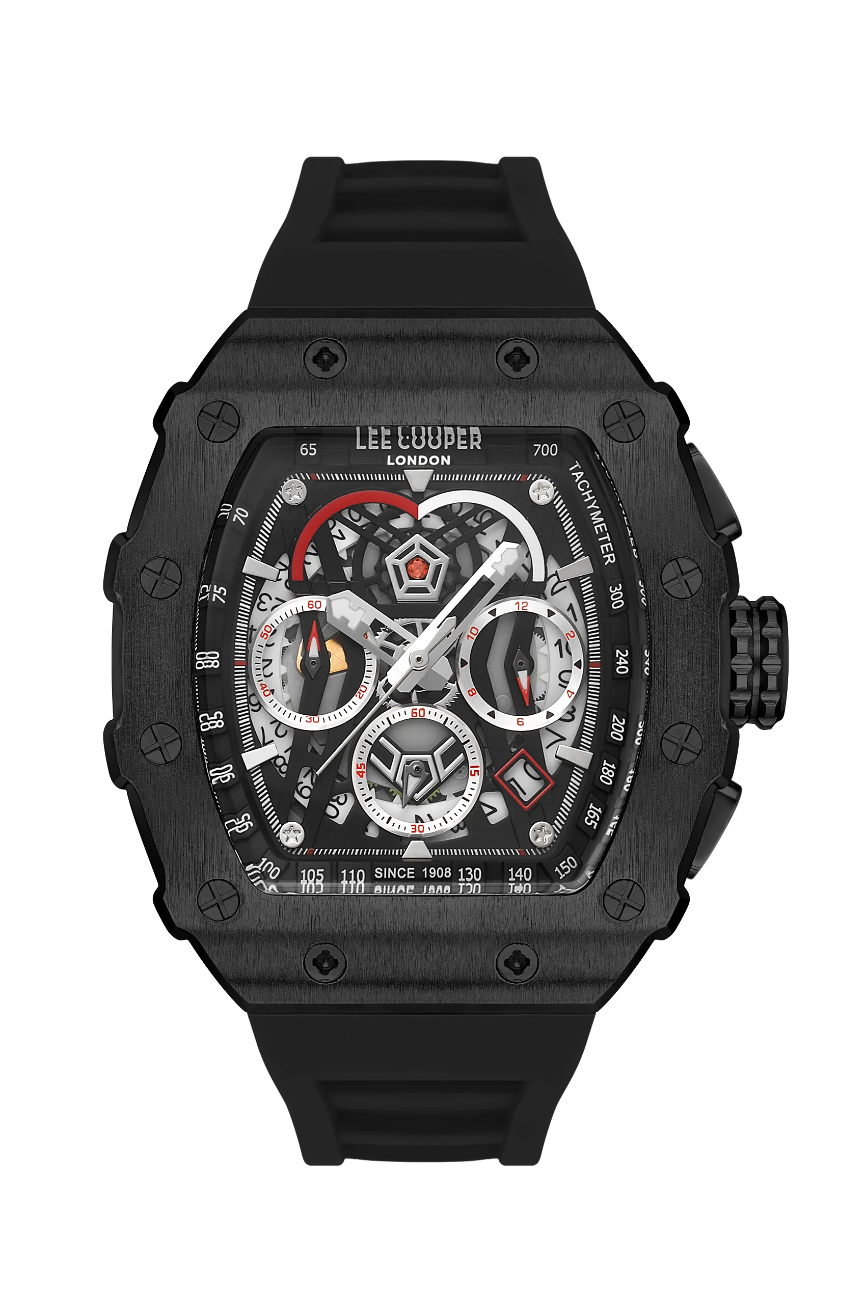 Lee Cooper Men's Multi-Function Analog Black Dial Watch – LC07810.651