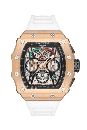 Lee Cooper Men's Multi-Function Analog Rose Gold Dial Watch – LC07810.452