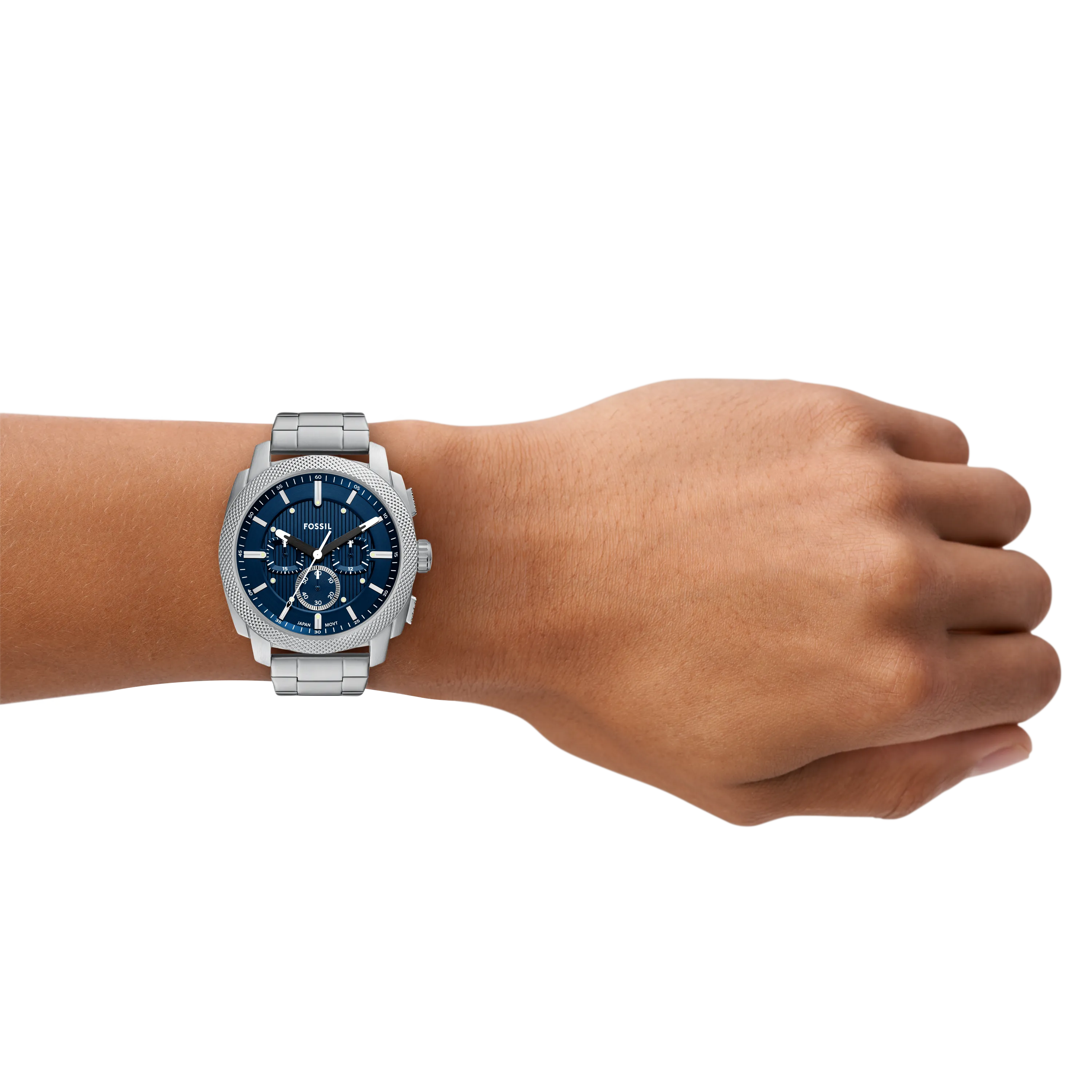 Machine Chronograph Stainless Steel Watch