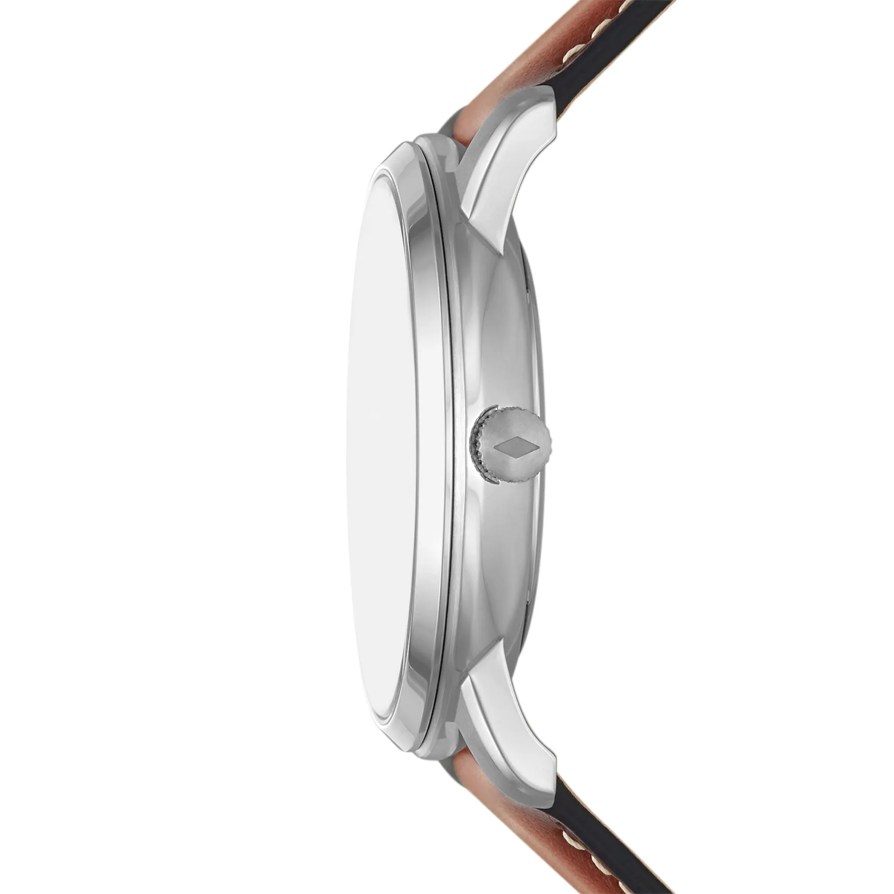 Neutra Moonphase Multifunction Brown Leather Watch