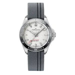 Norqain Adventure Neverest Glacier watch, 40mm White Dial, NN1001SC3CA/GL101/15GBF
