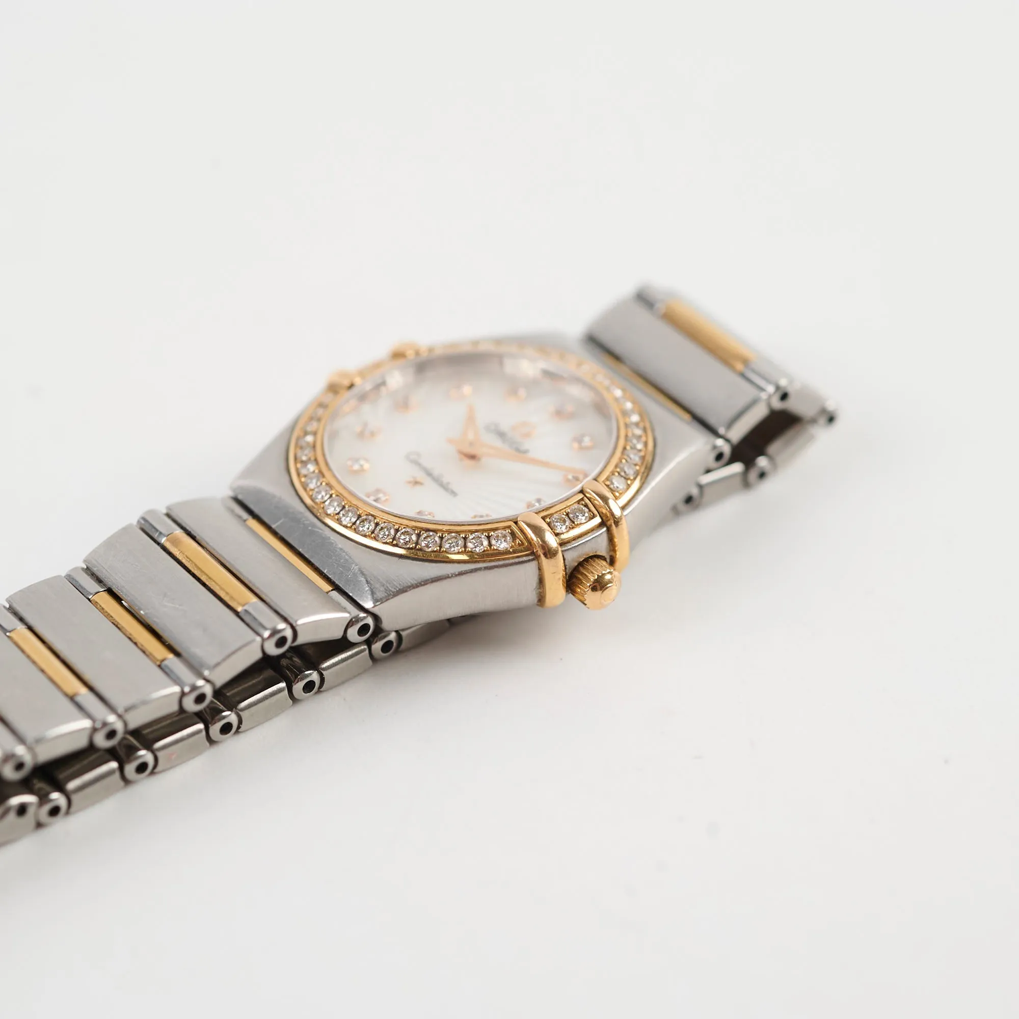 Omega Constellation 24mm Ladies 160 Years Two Toned with Diamonds Watch