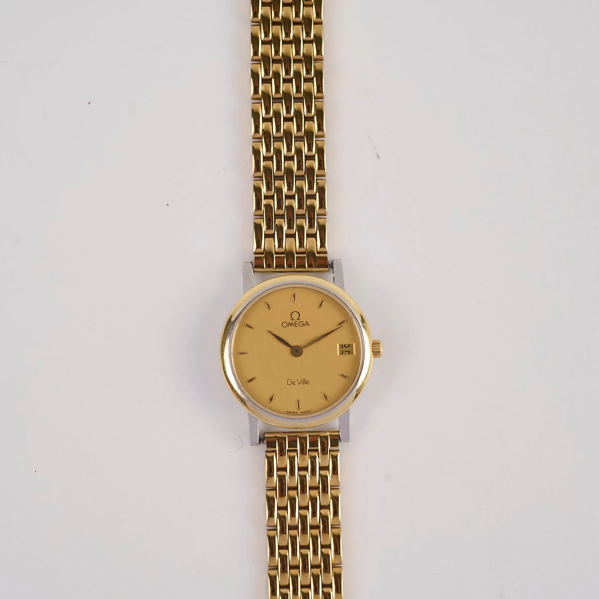 Omega De Ville Watch Two Toned 25mm