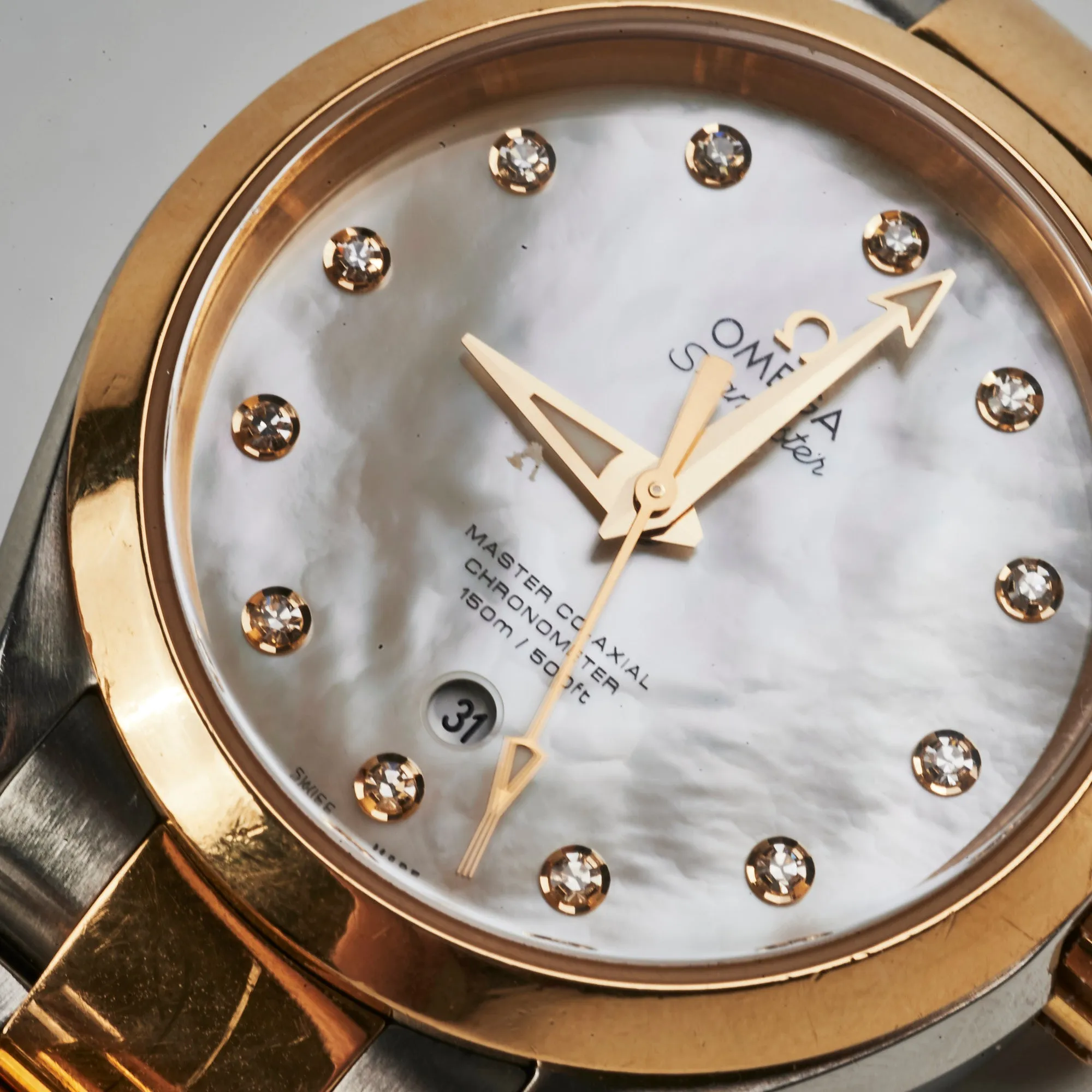 Omega Seamaster Aqua Terra 150m Master Co-Axial Watch 34MM