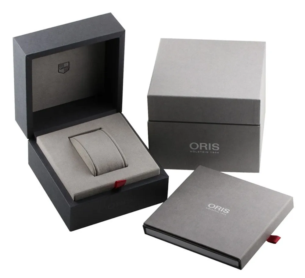 Oris Aquis Automatic Stainless Steel Blue Dial Date Divers Mens Watch 733 7730 4135-07 8 24 05PEB