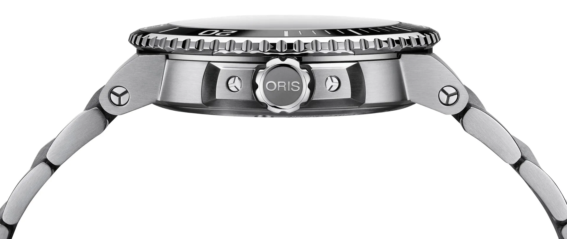 Oris Aquis Automatic Stainless Steel Blue Dial Date Divers Mens Watch 733 7730 4135-07 8 24 05PEB