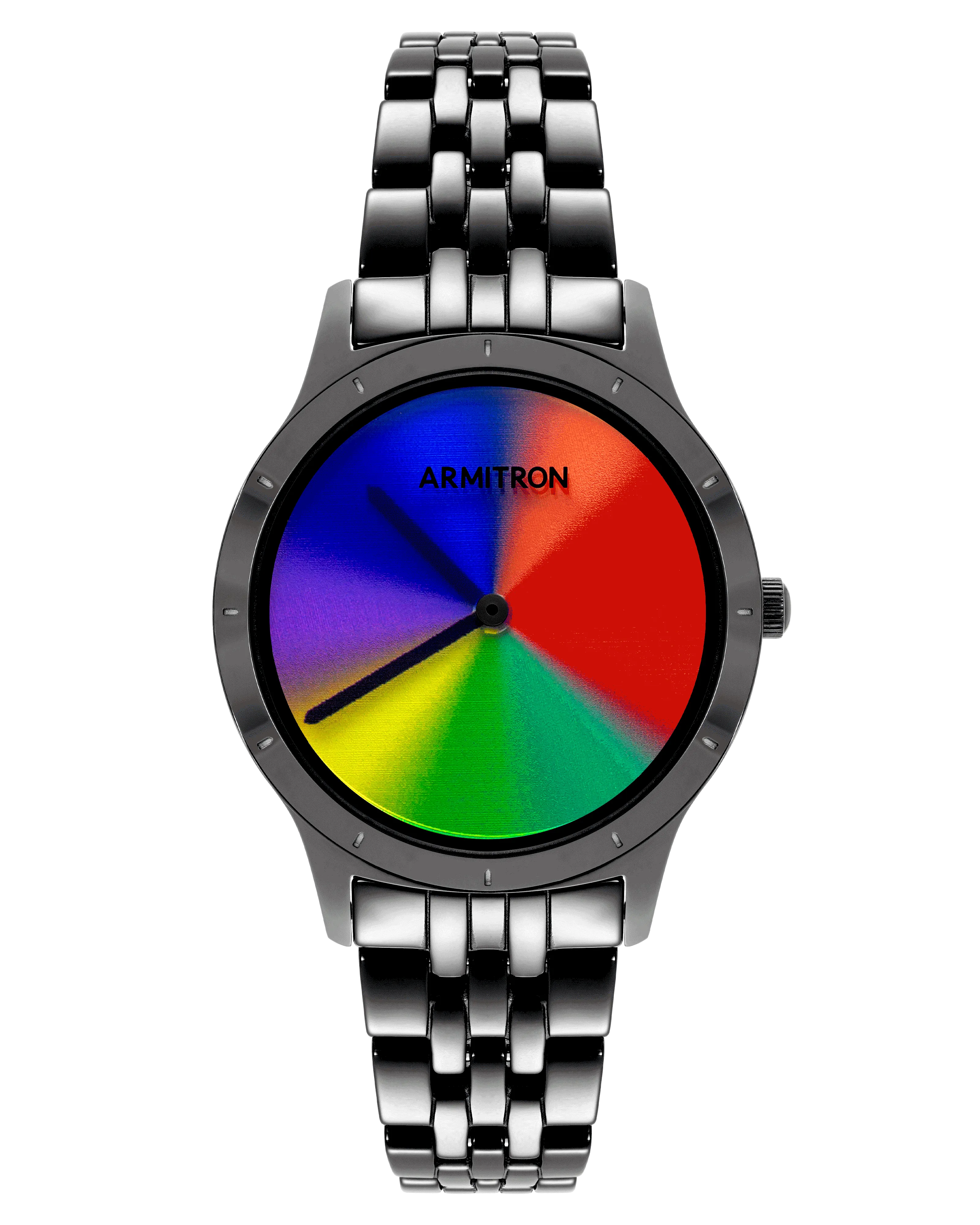 Prismatica™ | 36mm, Black Ceramic/Rainbow