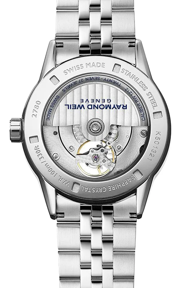 Raymond Weil Freelancer Automatic Stainless Steel Silver Dial Mens Watch 2780-ST-65001