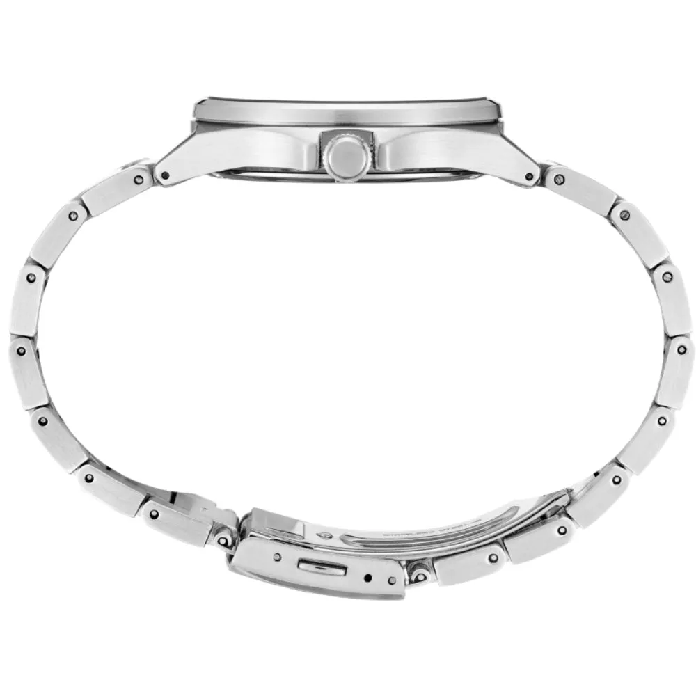Seiko Essentials Collection 40mm Stainless Quartz, Green Dial