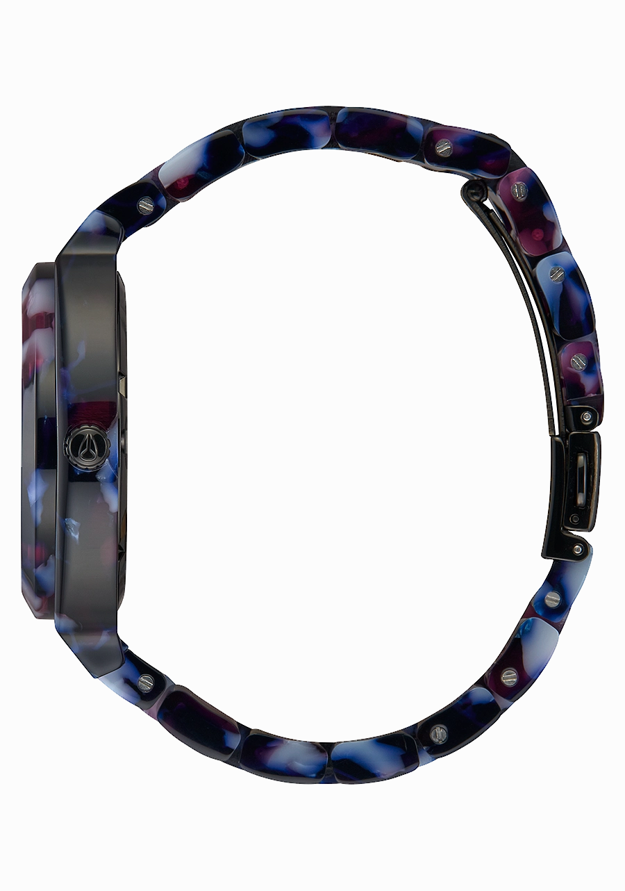 Time Teller Acetate - Black / Multi