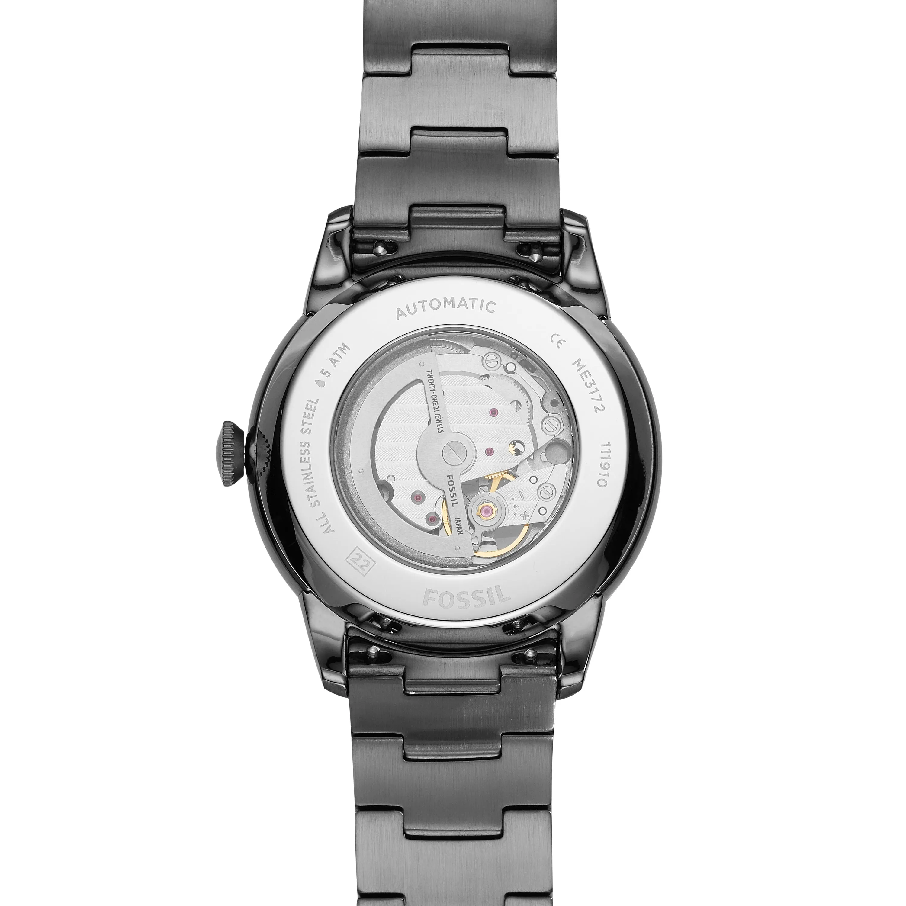 Townsman Automatic Smoke Stainless-Steel Watch